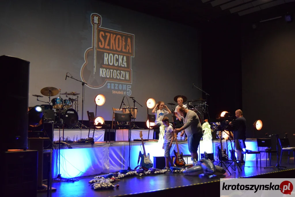 Koncert Szkoły Rocka w Krotoszynie