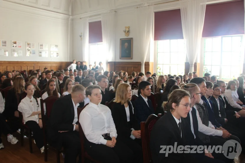 Rozpoczęcie roku szkolnego w I Liceum Ogólnokształcącym w Pleszewie