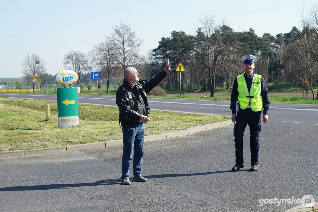 Wspólna akcja Wolnych Jeźdźców Piaski i gostyńskiej drogówki