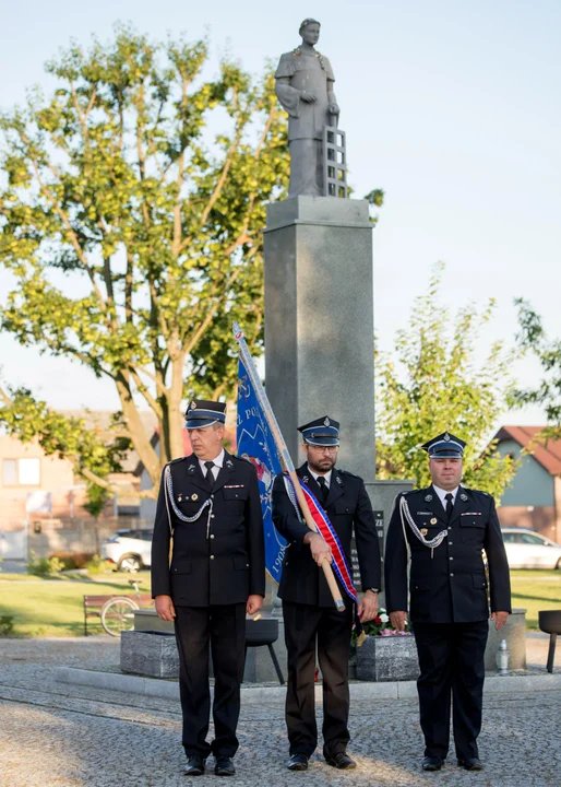 Uroczystości pod figurą św. Wawrzyńca w Choczu