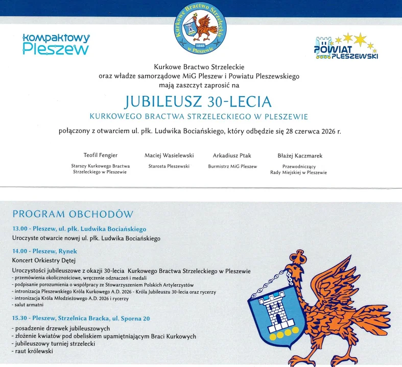 Imprezy w Pleszewie i okolicach [27-28.06.2026]