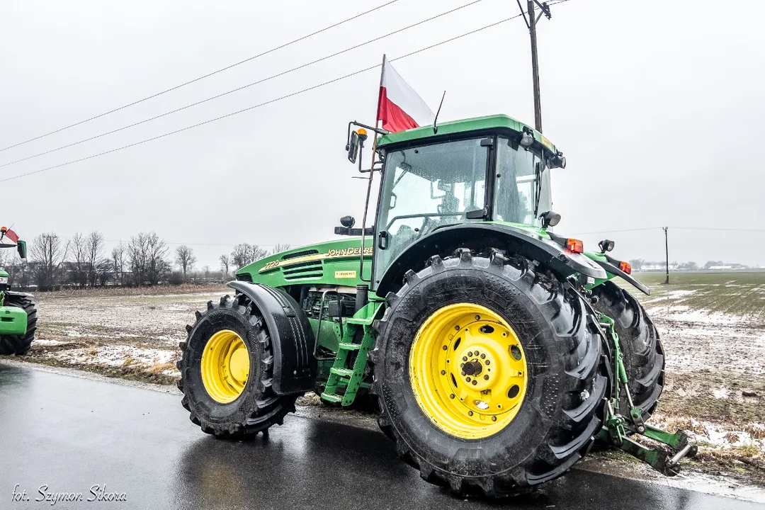 Protest rolników w powiecie krotoszyńskim