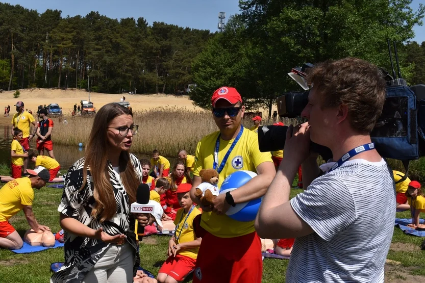 WOPR Gołuchów i OSP Chocz na pikniku służb ratowniczych w Kobylej Górze