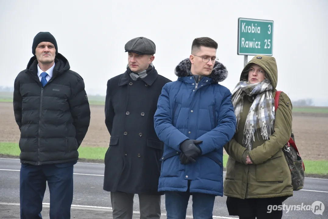 Otwarcie ścieżki pieszo-rowerowej Krobia-Żychlewo i Krobia-Kuczyna