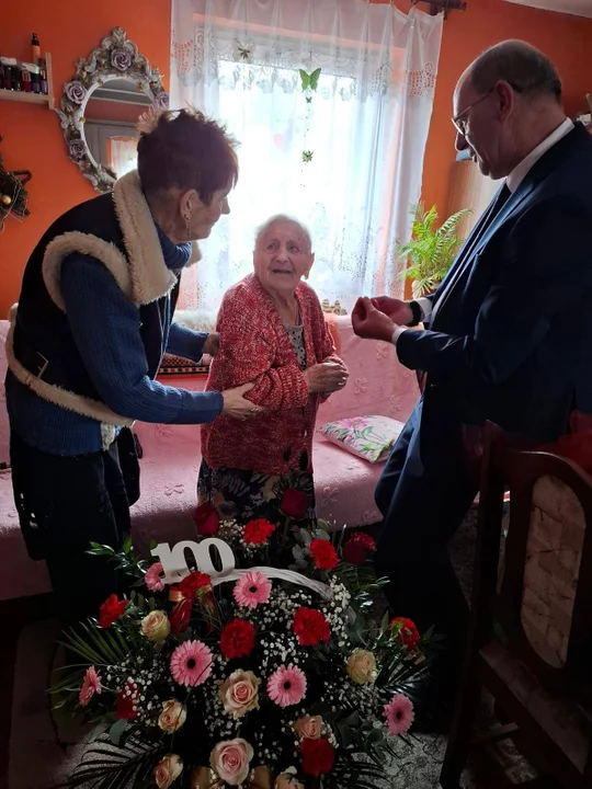 Wanda Szaradkiewicz z Ponieca obchodziła 100. urodziny
