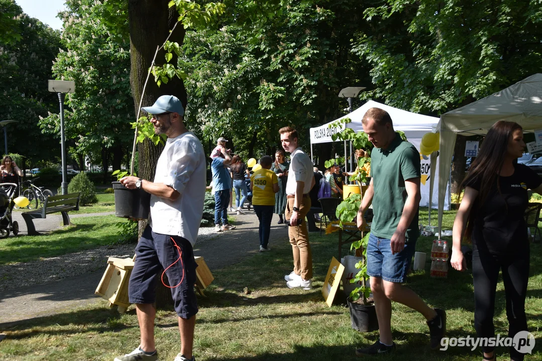 Piknik na plantach w Gostyniu.