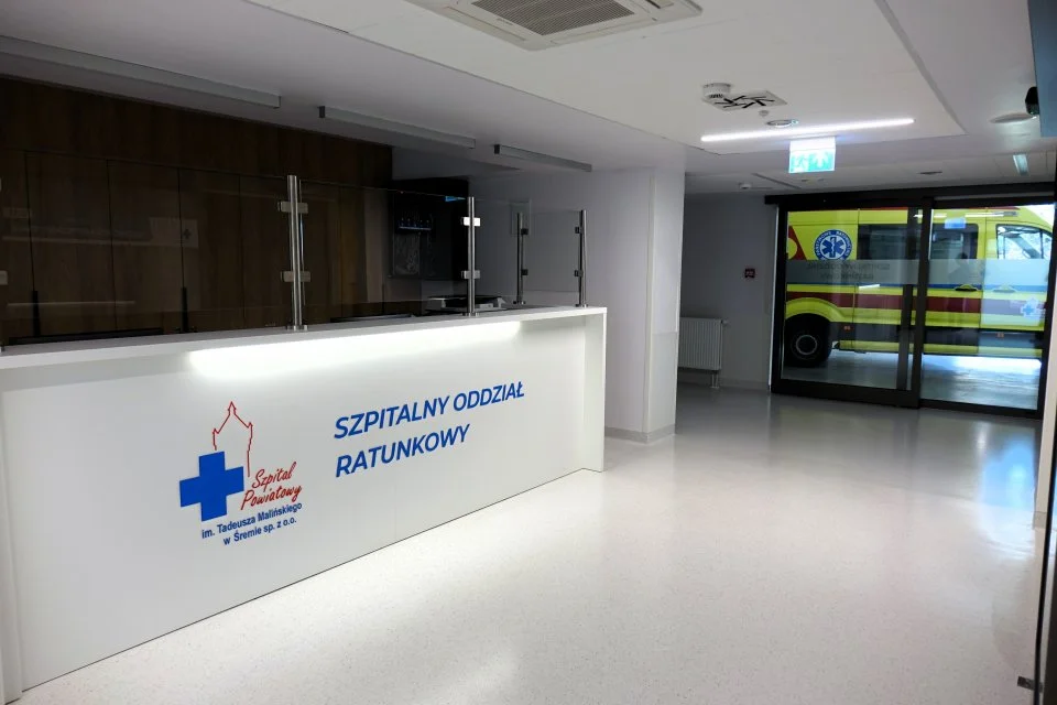 Szpitalny Oddział Ratunkowy w Śremie po gruntownym remoncie