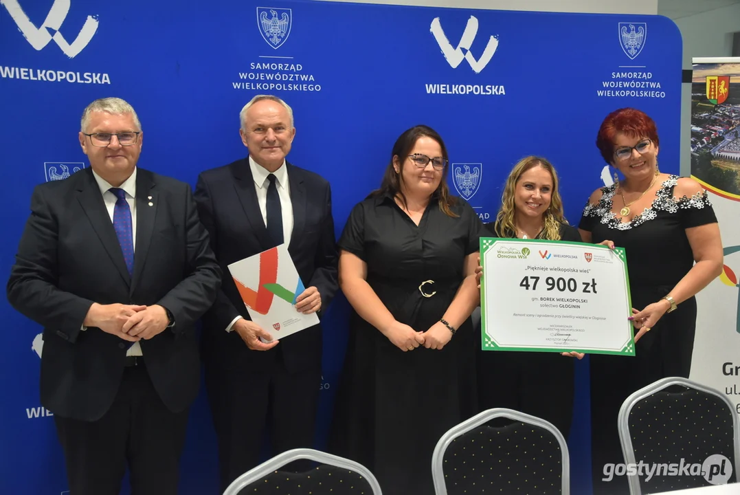 Wręczenie dofinansowań w ramach XV edycji konkursu "Pięknieje wielkopolska wieś" w Pępowie
