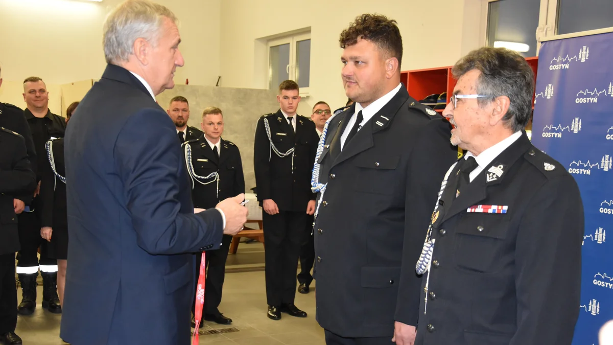 Wprowadzenie do podziału bojowego nowego wozu strażackiego w OSP KSRG Kosowo