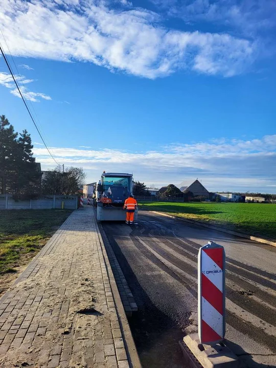 Przebudowa drogi powiatowej Zalesie-Osiek