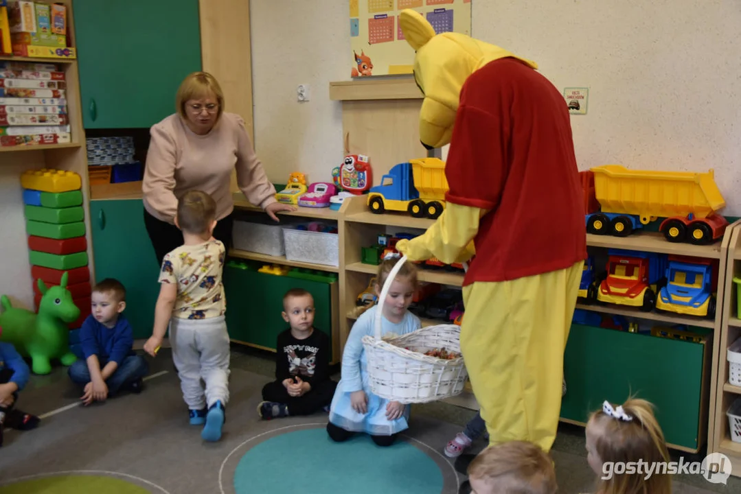 Zając w przedszkolach. Akcja Młodzieżowej Rady Miejskiej w Gostyniu