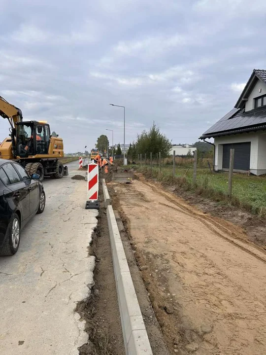 Budowa chodnika przy ul. Siedlemińskiej w Jarocinie