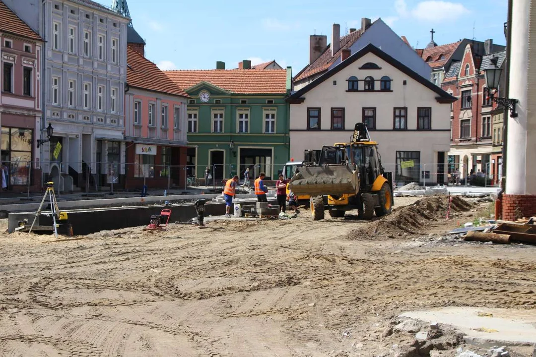 Przebudowa rynku w Jarocinie