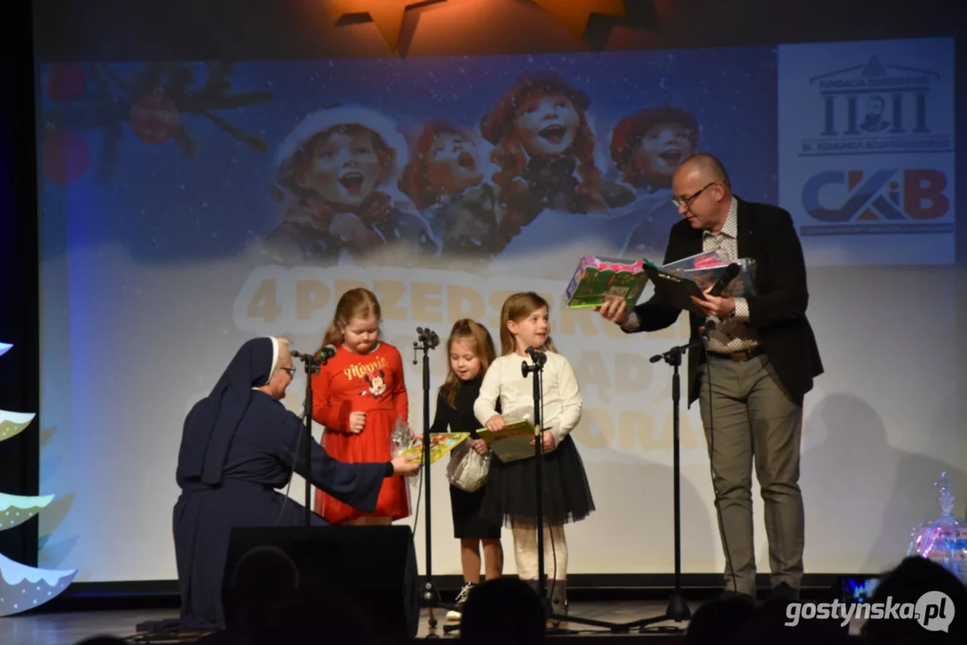 Przedszkolny Przegląd Kolęd i Pastorałek w centrum kultury w Piaskach