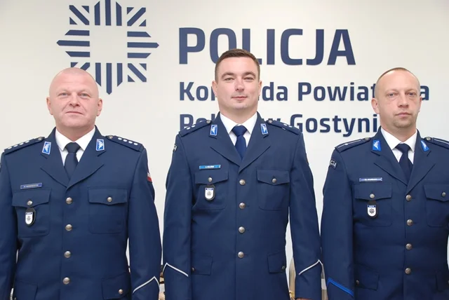 Awanse w Komendzie Powiatowej Policji w Gostyniu