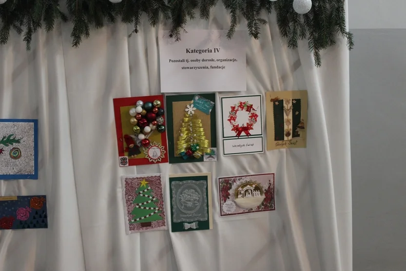 Rozstrzygnięcie konkursu na najpiękniejszą kartkę bożonarodzeniową w Choczu