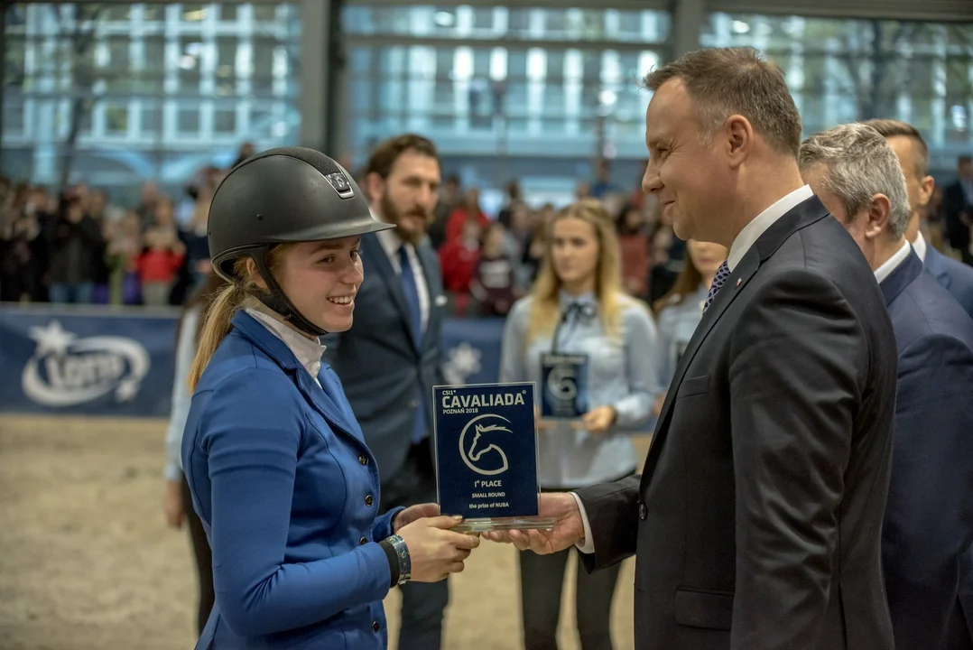 Wiktoria Andrzejewska z Krobia wygrała Cavaliadę Poznań 2018