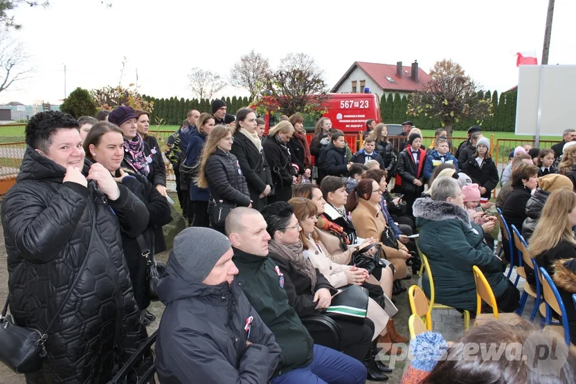 Nadanie imienia Powstańców Wielkopolskich Szkole Podstawowej w Żegocinie