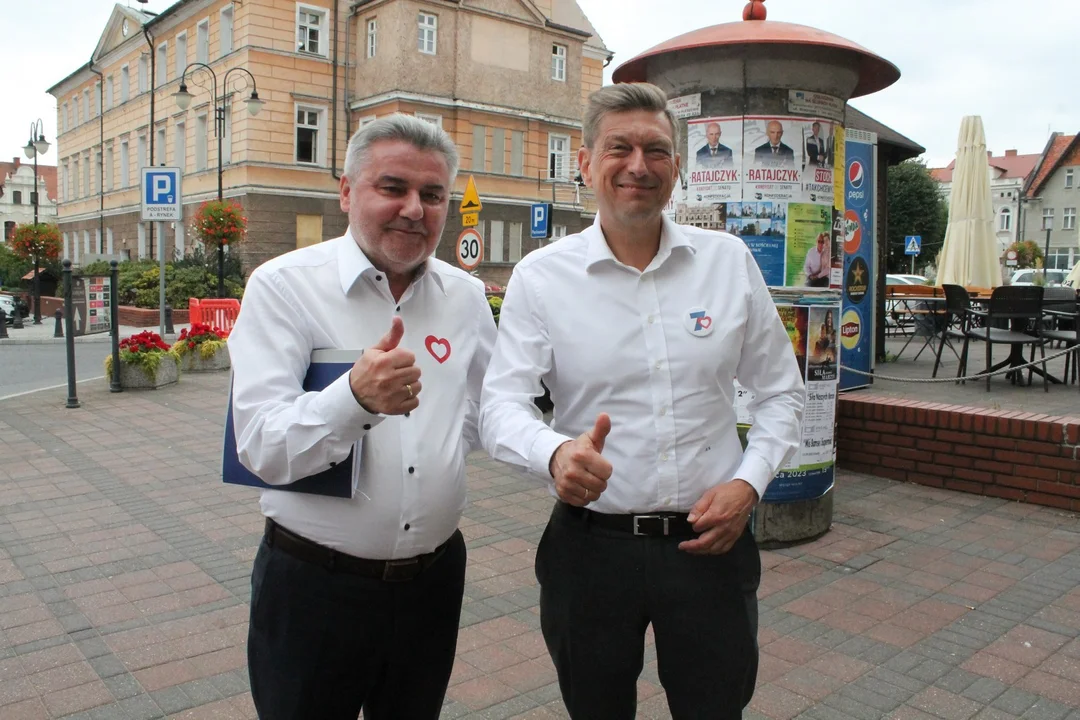 Mariusz Witczak i Janusz Pęcherz w Pleszewie. "Farbowane lisy próbują przeszkodzić paktowi senackiemu" - Zdjęcie główne