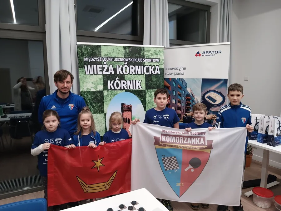 Młodzi warcabiści z Komorza na II Grand Prix Warcabów w Kórniku - Zdjęcie główne