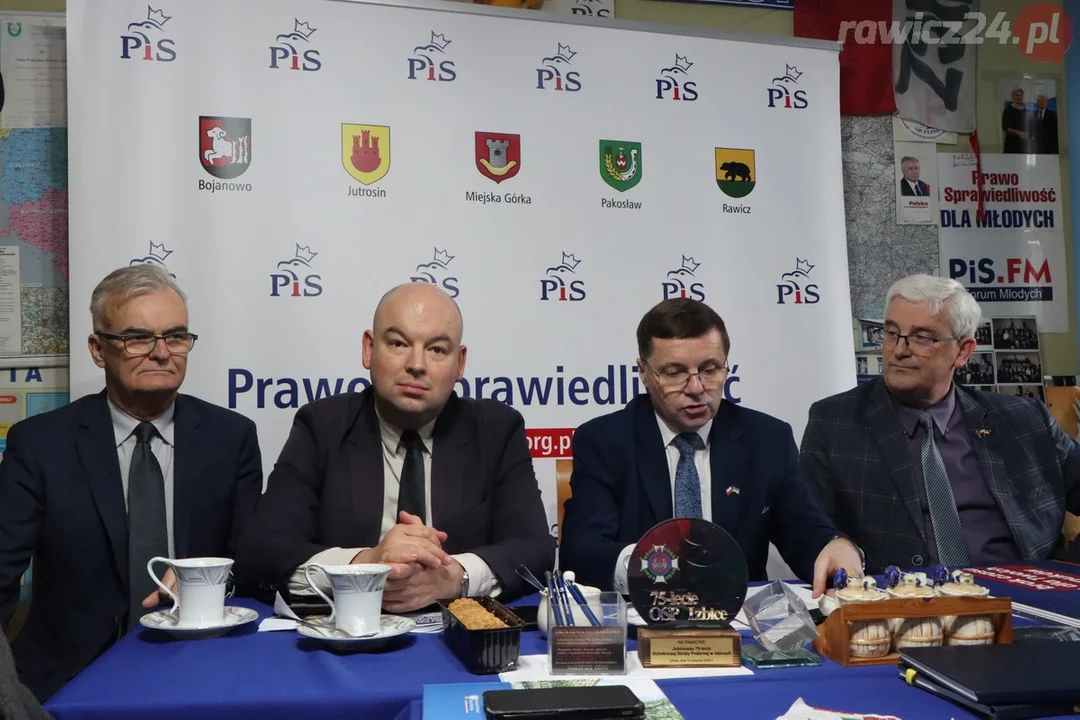 Konferencja polityków Prawa i Sprawiedliwości w Rawiczu