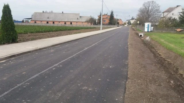 Przebudowa drogi w Maciejewie