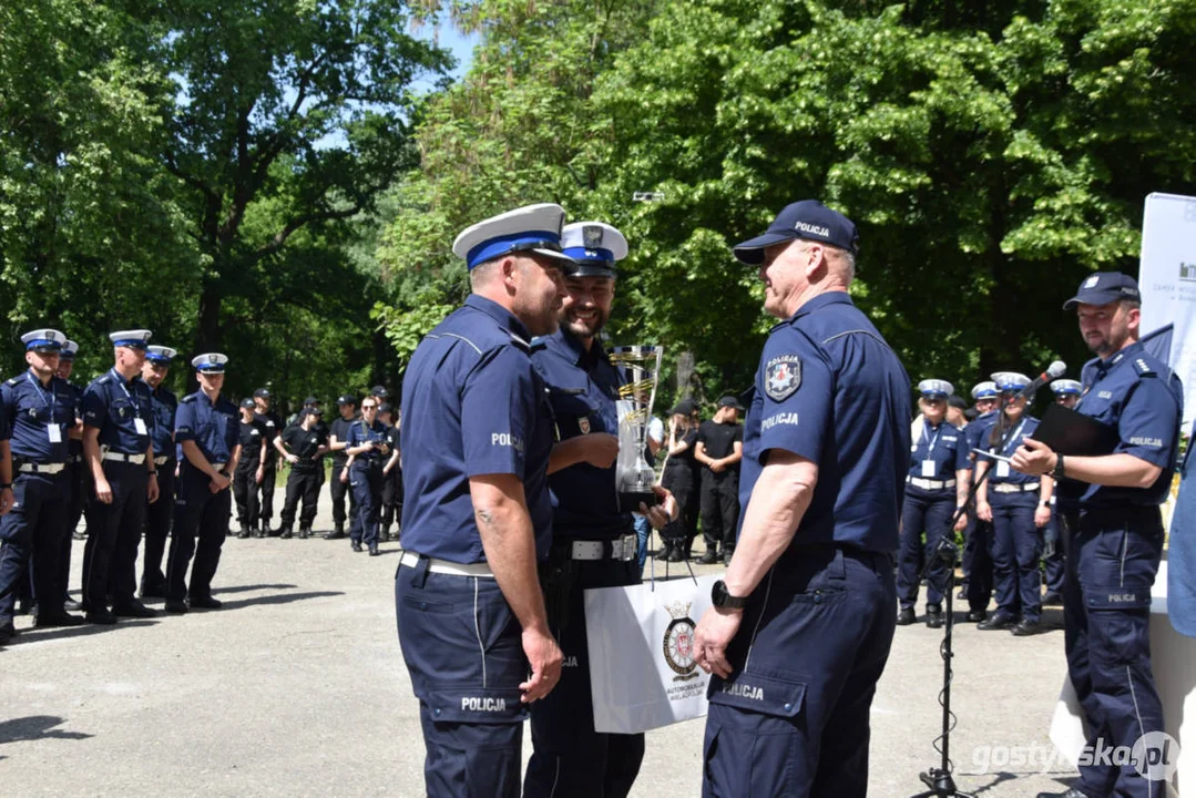 Podsumowanie 34. Konkursu "Policjant Ruchu Drogowego 2024" - finał  wojewódzki w Gostyniu