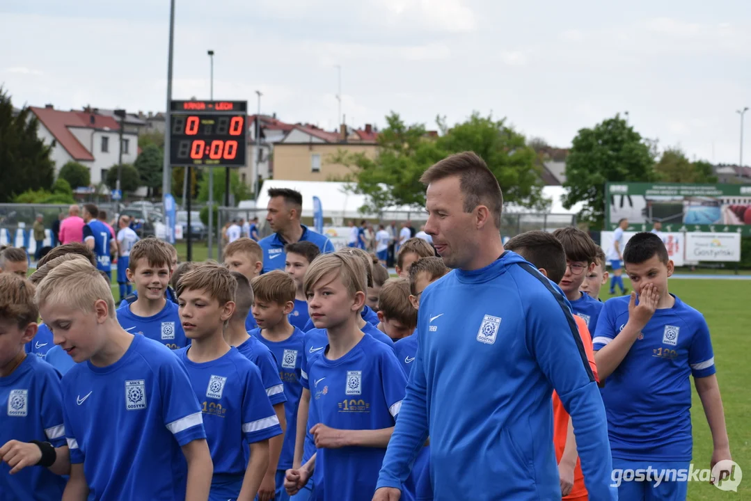 Mecz oldboyów Kani Gostyń i Lecha Poznań na 100-lecie Kani