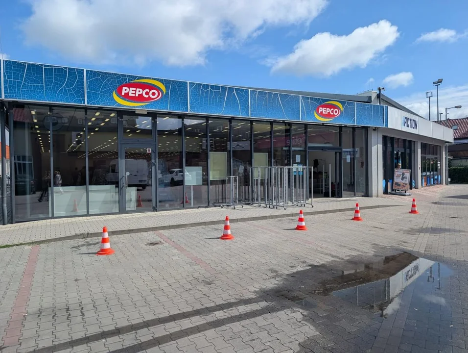 Pepco w centrum Jarocina zamkniętę