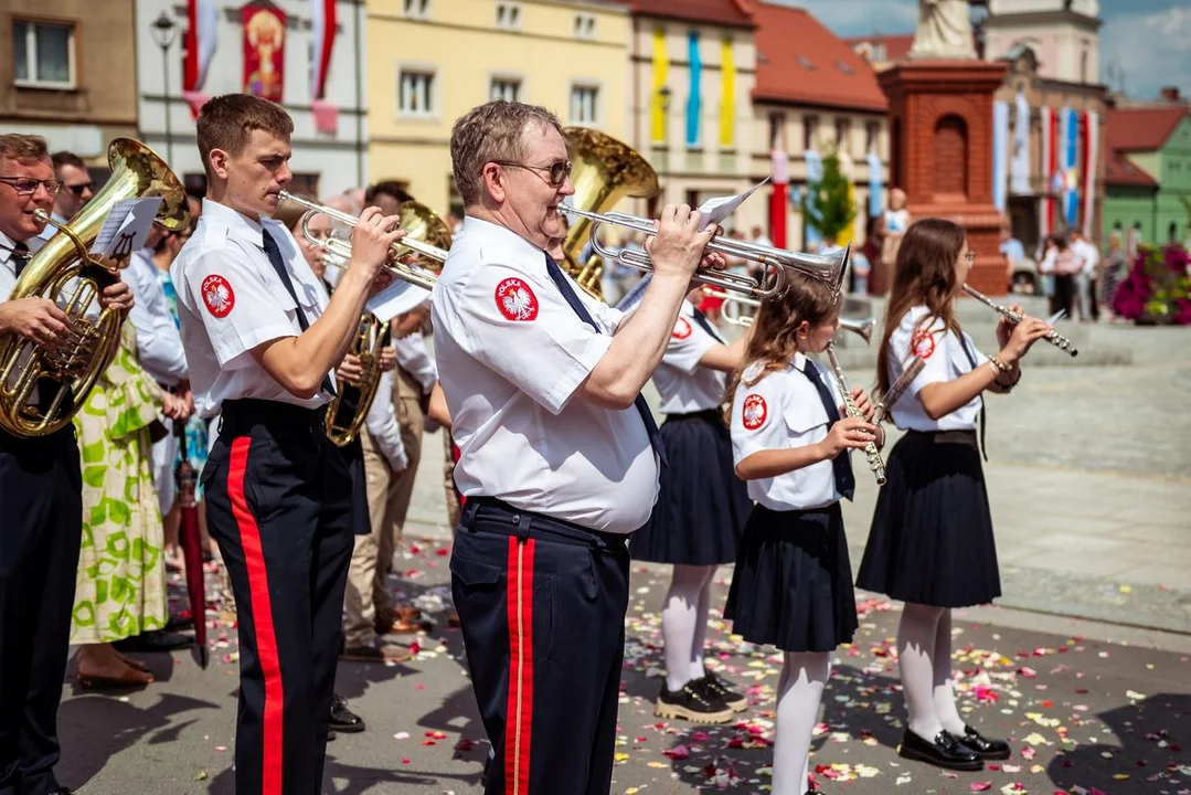 Procesja Bożego Ciała w Krobi 2024