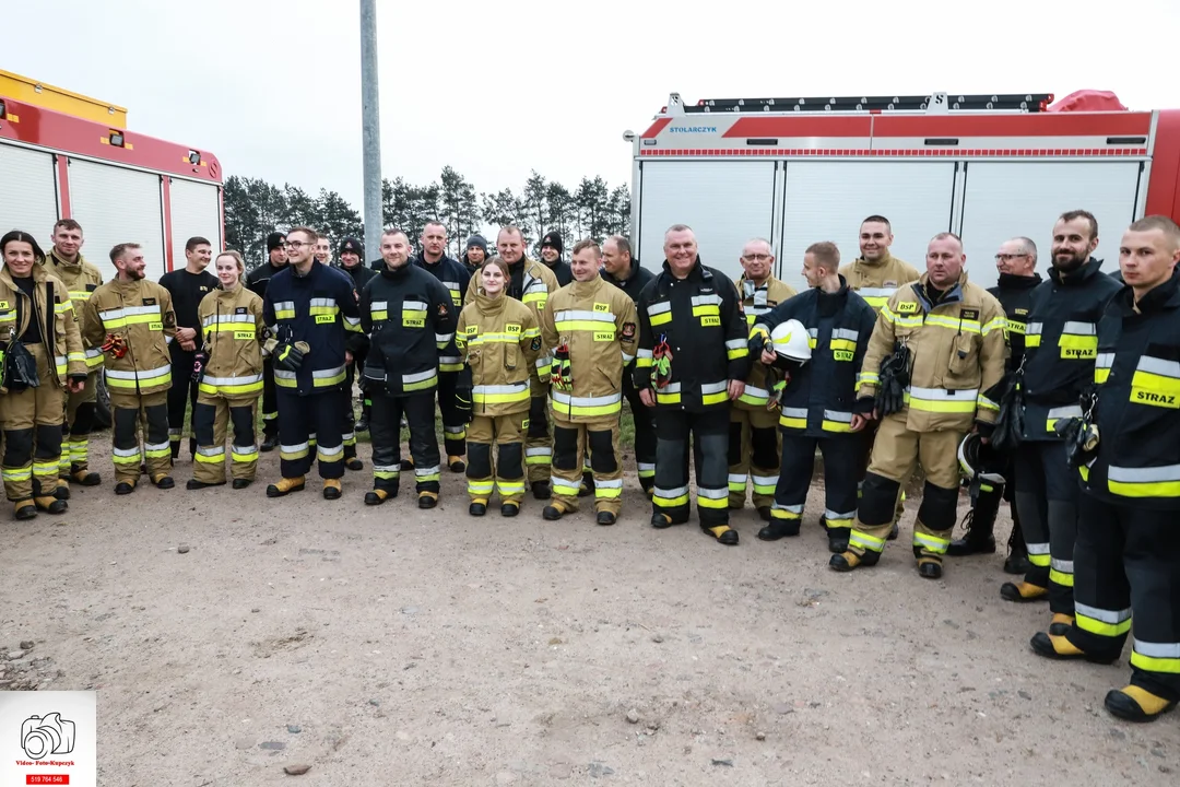 Ćwiczenia strażaków z powiatu krotoszyńskiego