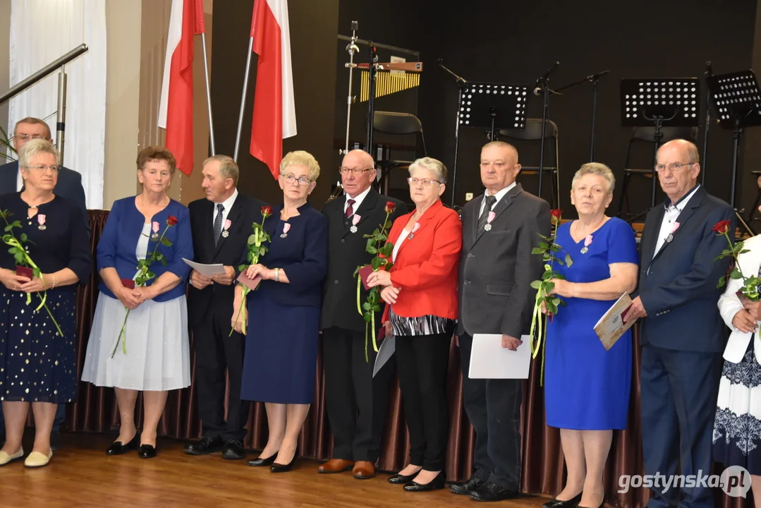 Uroczystości z okazji jubileuszu małżeństwa w Borku Wlkp.