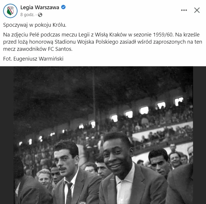 Żegnają legendę piłki nożnej - gwiazdy futbolu o Pele