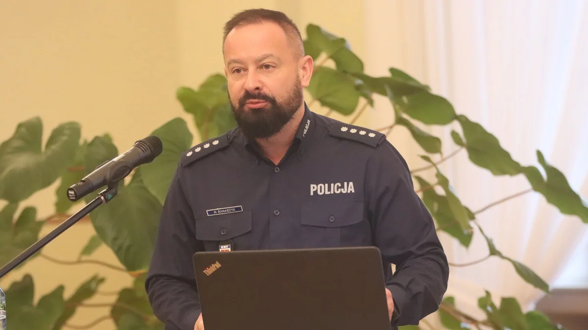 Komendant policji o ostatnich dwunastu miesiącach. "Mogę śmiało podkreślić, jest bezpiecznie" - Zdjęcie główne