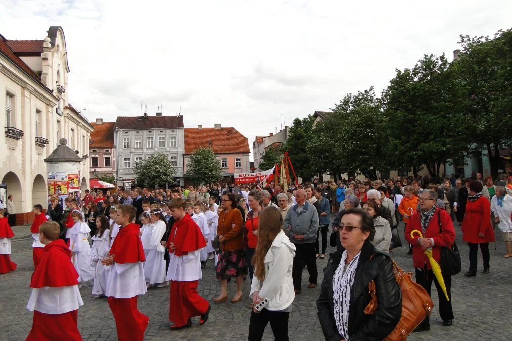 Symbole Światowych Dni Młodzieży w Jarocinie (2014)