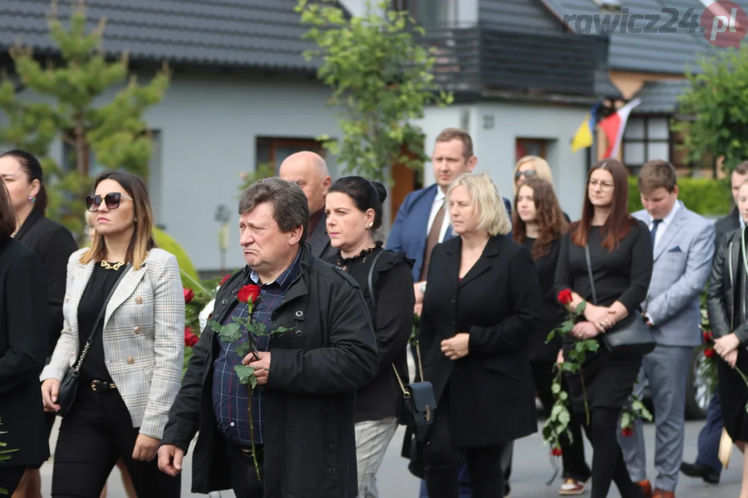 Delegacje na ceremonii pogrzebowej śp. Kazimierza Chudego