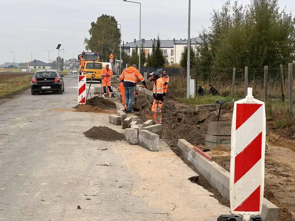 Budowa chodnika przy ul. Siedlemińskiej w Jarocinie