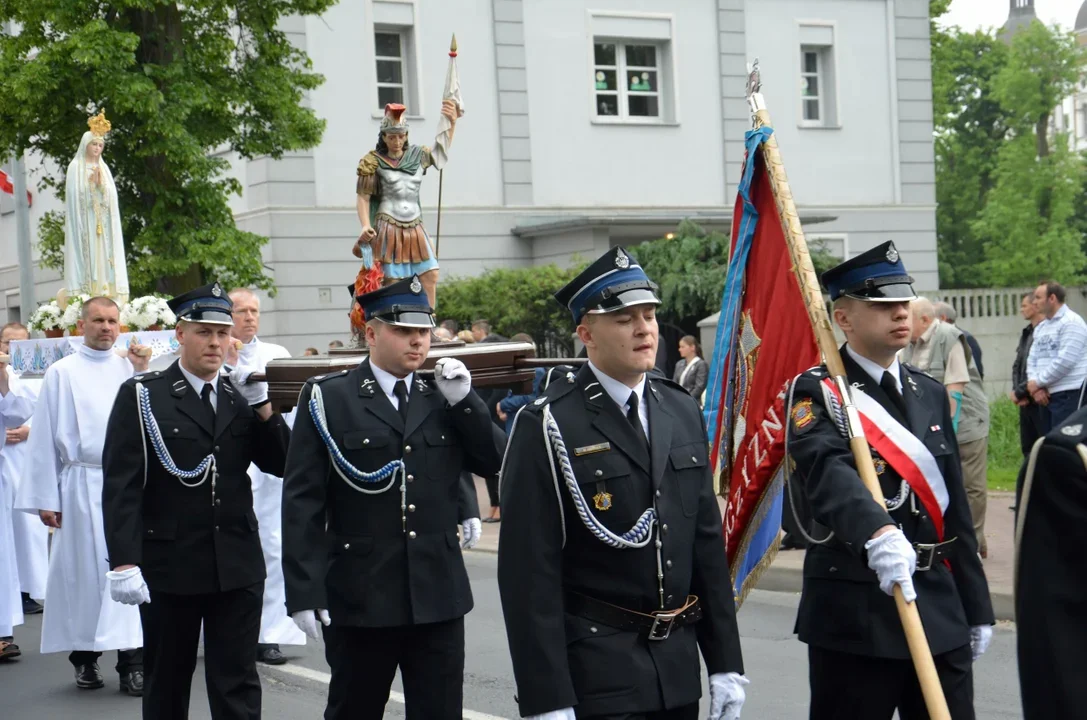 Procesja Bożego Ciała ulicami Krotoszyna w 2016 roku