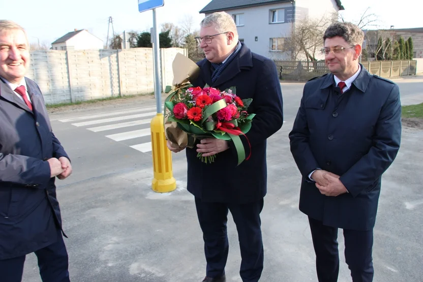 Otwarcie drogi w Rudzie Wieczyńskiej