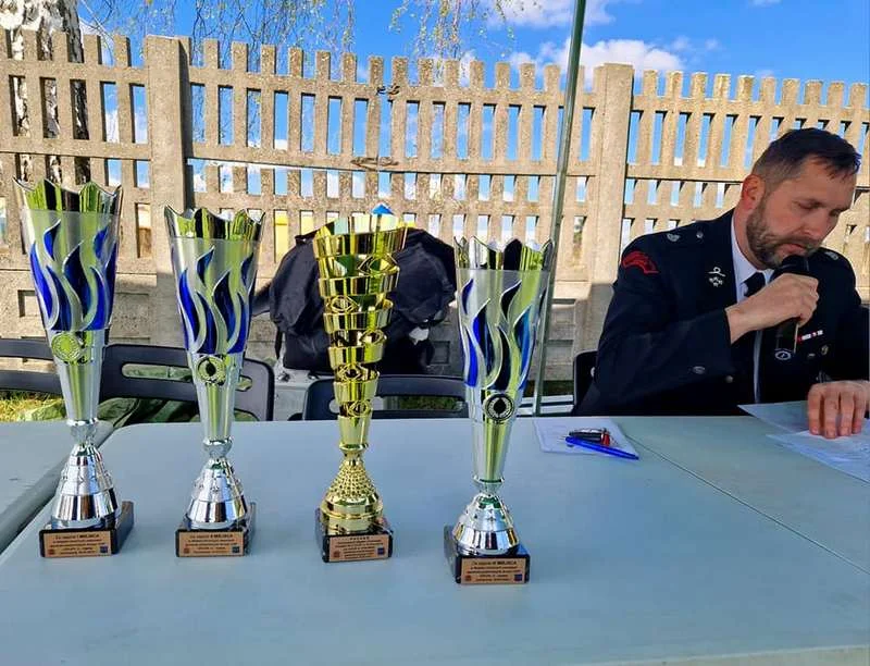 Zawody sportowo-pożarnicze strażaków z gminy Krotoszyn i Sulmierzyc