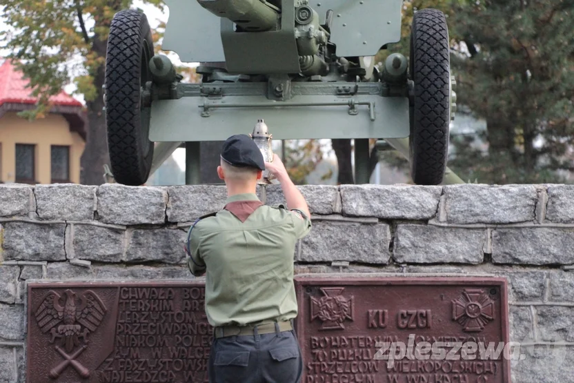 Zjazd byłych żołnierzy 20 Pułku Artylerii Przeciwpancernej w Pleszewie