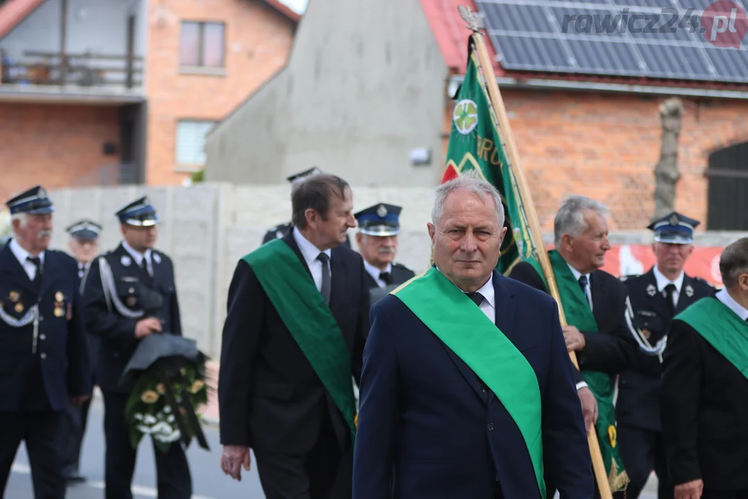 Delegacje na ceremonii pogrzebowej śp. Kazimierza Chudego