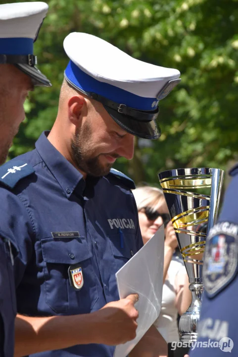 Podsumowanie 34. Konkursu "Policjant Ruchu Drogowego 2024" - finał  wojewódzki w Gostyniu