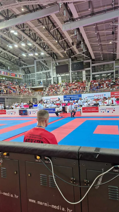 Julia Maślanka z UKEMI Kobylin na KARATE1 YOUTH LEAGUE - POREC 2023