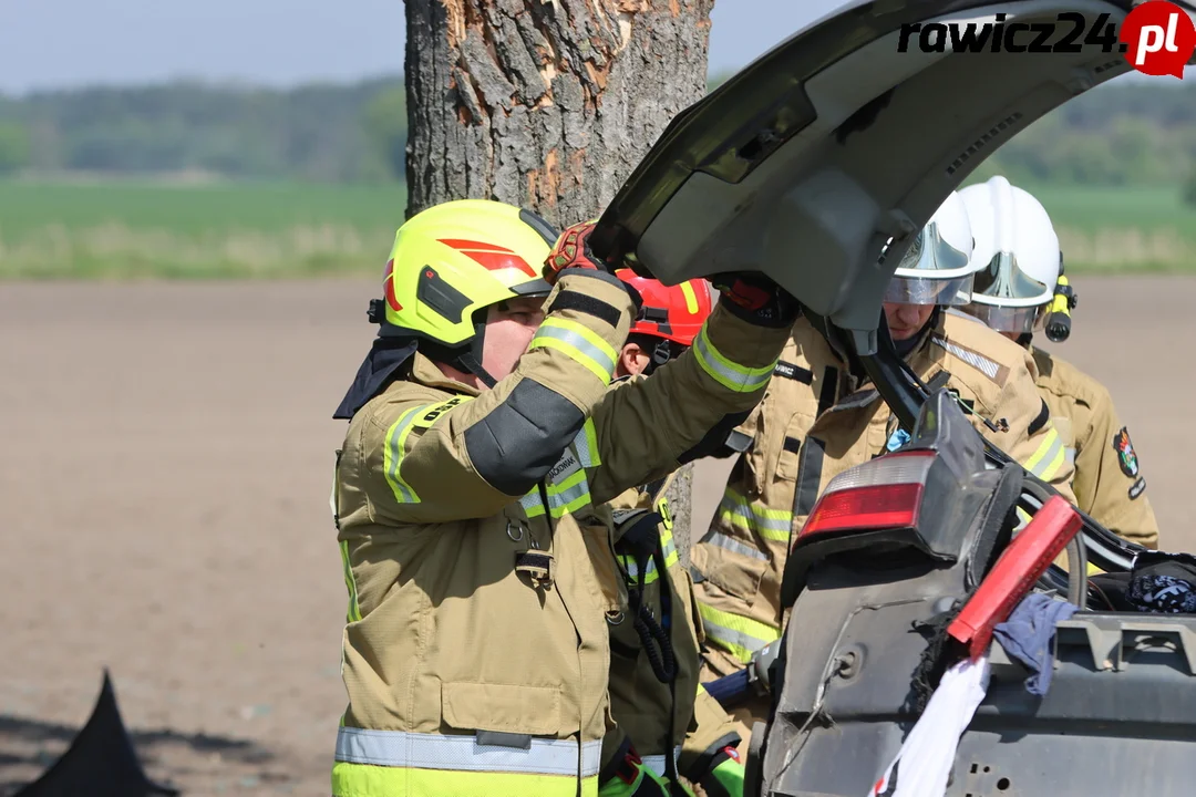 Wypadek śmiertelny na trasie Łaszczyn-Sarnówka