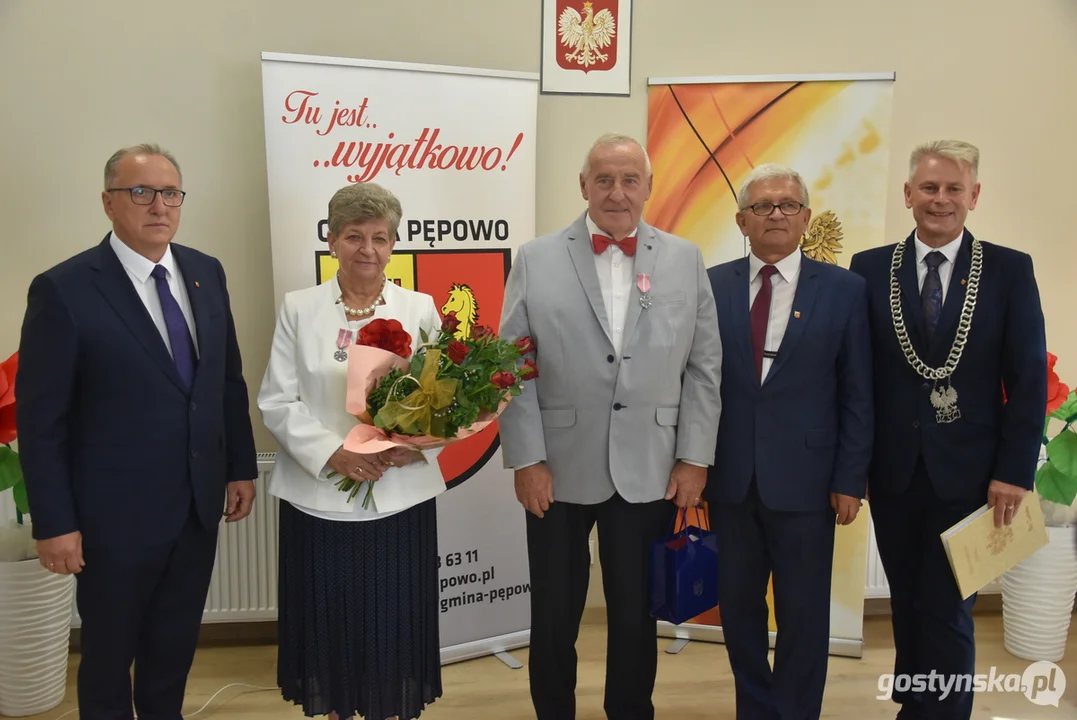 Jubileusze małżeńskie w gminie Pępowo