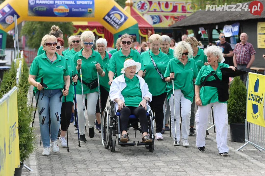 Rawicki Festiwal Sportu 2024. Nordic Walking i Bieg przedszkolaków