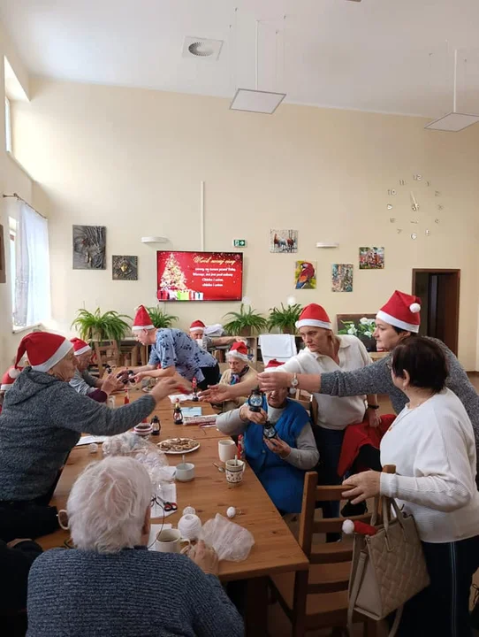 MIkołajki w Dziennym Domu Seniora w Kwielniu