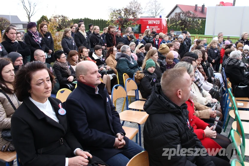 Nadanie imienia Powstańców Wielkopolskich Szkole Podstawowej w Żegocinie