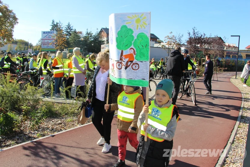 Otwarcie Traktu Światowego Dnia Roweru w Pleszewie